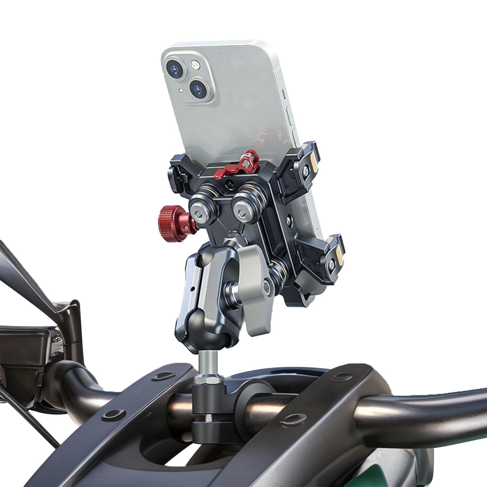 U Lock Heavy Duty - Wytrzymały uchwyt motocyklowy na telefon z
