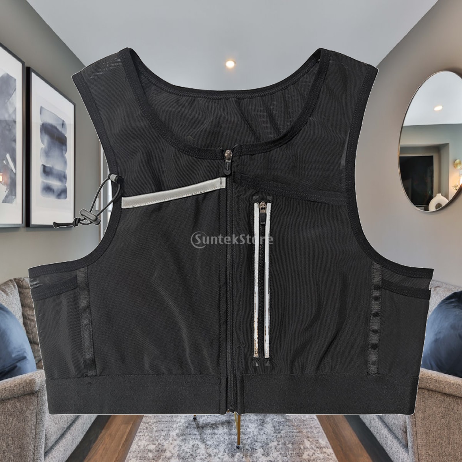 Reflective Vest Cycling - Kamizelka do biegania z torbą na