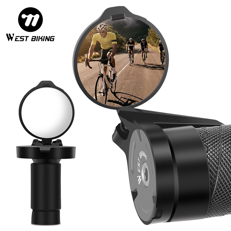 Mirror Handlebar Convex - WEST BIKING 2 szt. Lusterka rowerowe