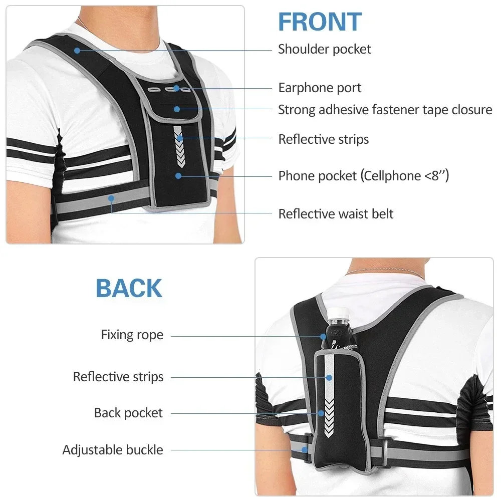 1 szt. Odblaskowa kamizelka do – Reflective Vest Cycling recenzja i cena