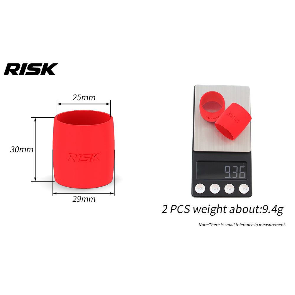 2 szt./worek RISK Elastyczna t – Bell Handlebar Ring recenzja i cena