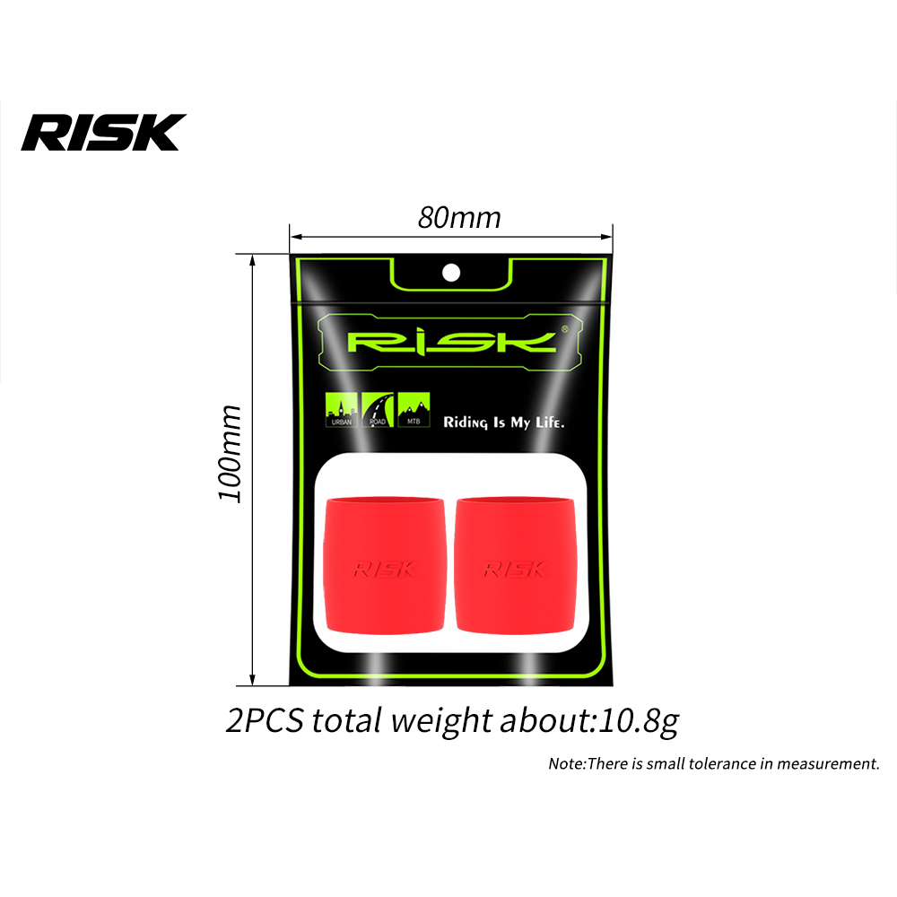 2 szt./worek RISK Elastyczna t – Bell Handlebar Ring recenzja i cena