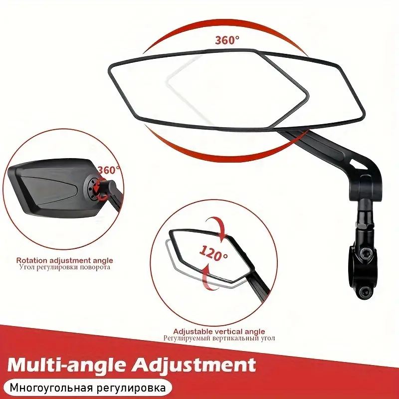 2 szt. Lusterka motocyklowe na – Mirror Handlebar Convex recenzja i cena