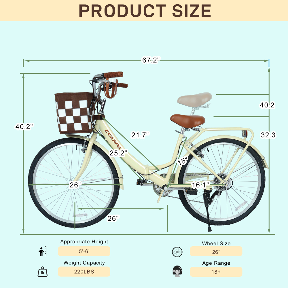Rower miejski składany A26285B – Commuter Biking recenzja i cena