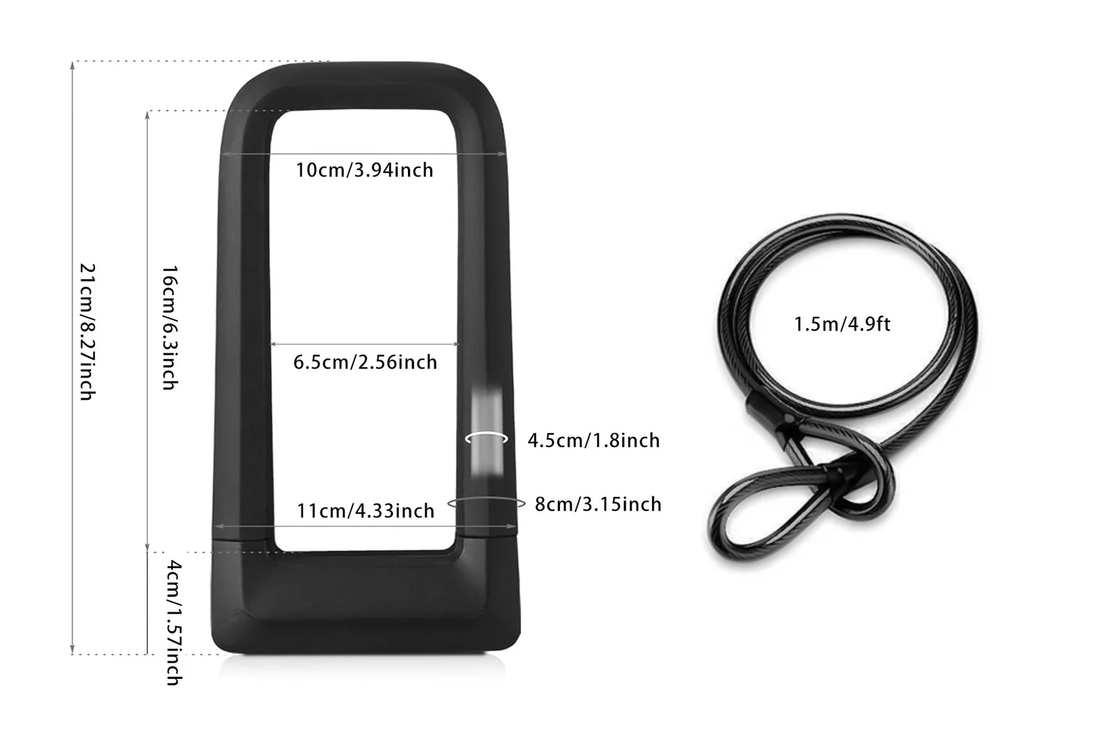 Zabezpieczenie rowerowe Cyrush – U Lock Heavy Duty recenzja i cena