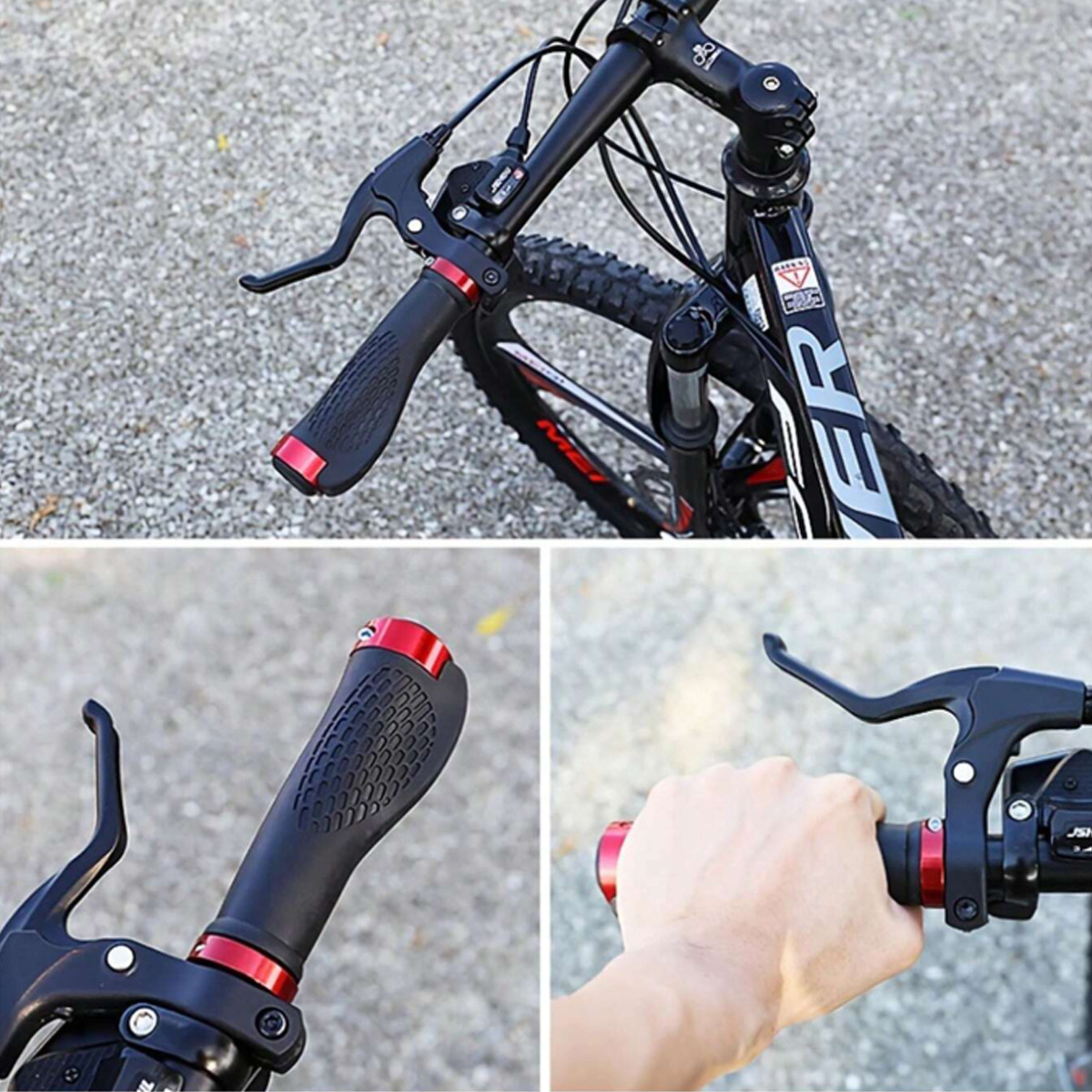 PINMOAP 2 SZT. Nakładki na kie – Bell Handlebar Ring recenzja i cena