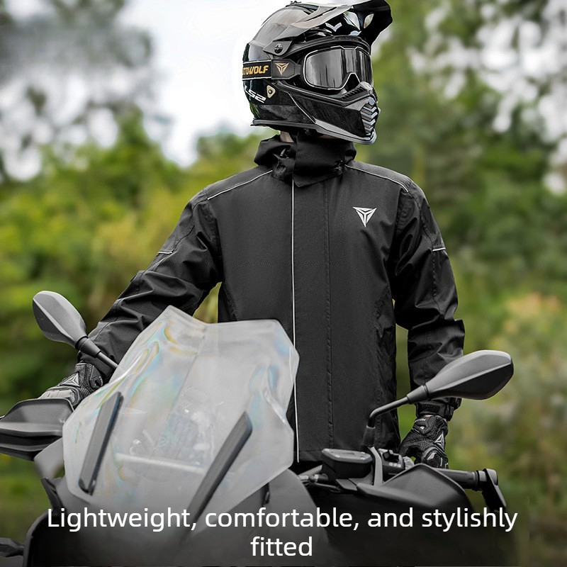 Wodoodporny kombinezon motocyk – Cycling Commute In Rain recenzja i cena