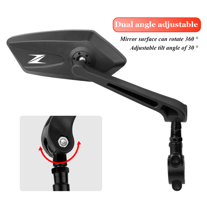 Lusterko motocyklowe składane, – Mirror Handlebar Convex recenzja i cena