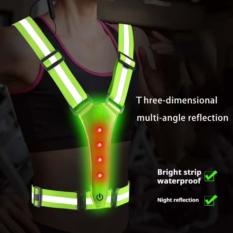 Kamizelka LED do biegania, odb – Reflective Vest Cycling recenzja i cena