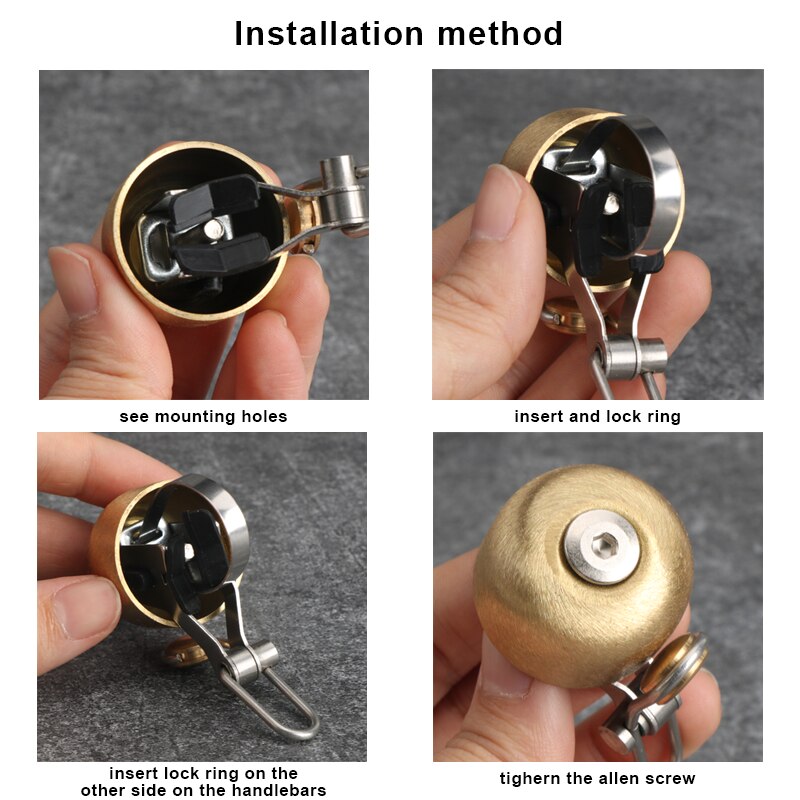 Dzwonek rowerowy Retro Klasycz – Bell Handlebar Ring recenzja i cena
