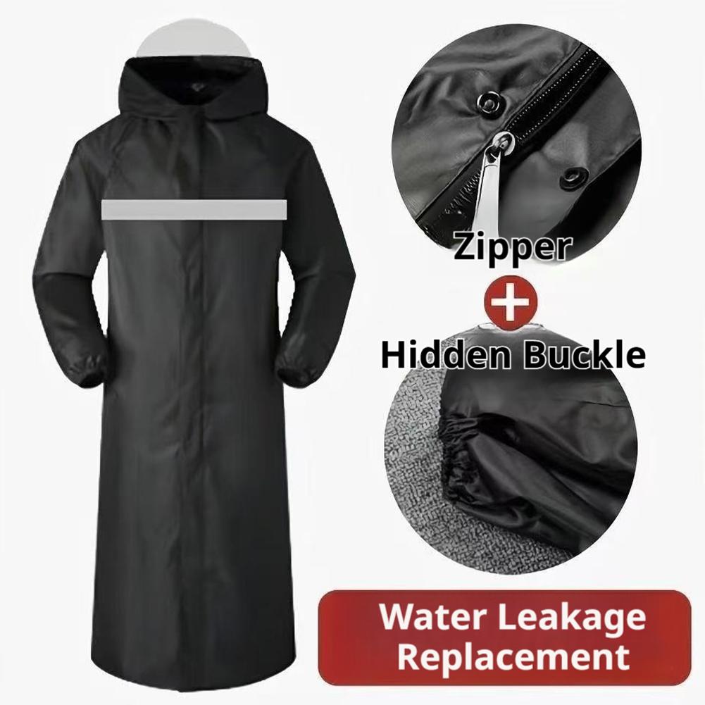 Wodoodporne poncho przeciwdesz – Cycling Commute In Rain recenzja i cena
