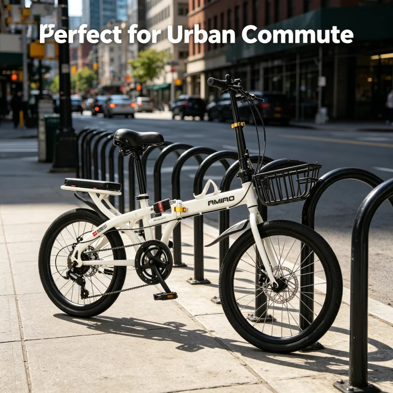 Białe koło z szprychami, tylna – Commuter Biking recenzja i cena