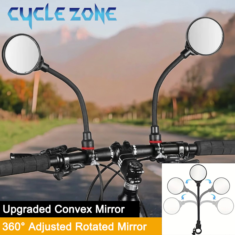 Lusterko rowerowe na kierownic – Mirror Handlebar Convex recenzja i cena
