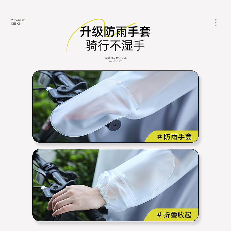 Unisexowa peleryna przeciwdesz – Cycling Commute In Rain recenzja i cena